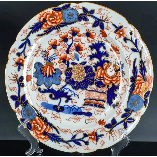 Coalport Porcelain Imari Japan Pattern Part Dinner Service, 34 Pieces Circa 1820 For Sale - Image 11 of 14
