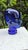 Glass German Navy Blue Glass Head, 1970s For Sale - Image 7 of 8