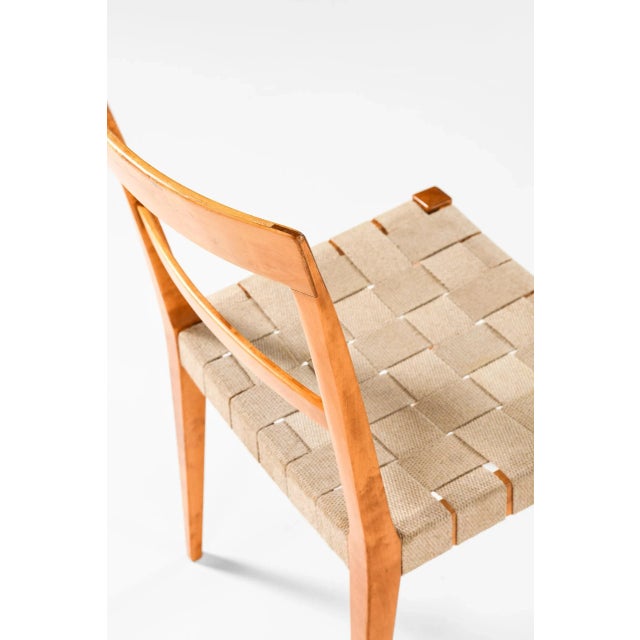Dining Chair's Model Mimat by Karl Mathsson & Bruno Mathsson in Värnamo, Set of 5 For Sale - Image 6 of 11