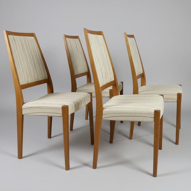 Original upholstery from the period with some light stains