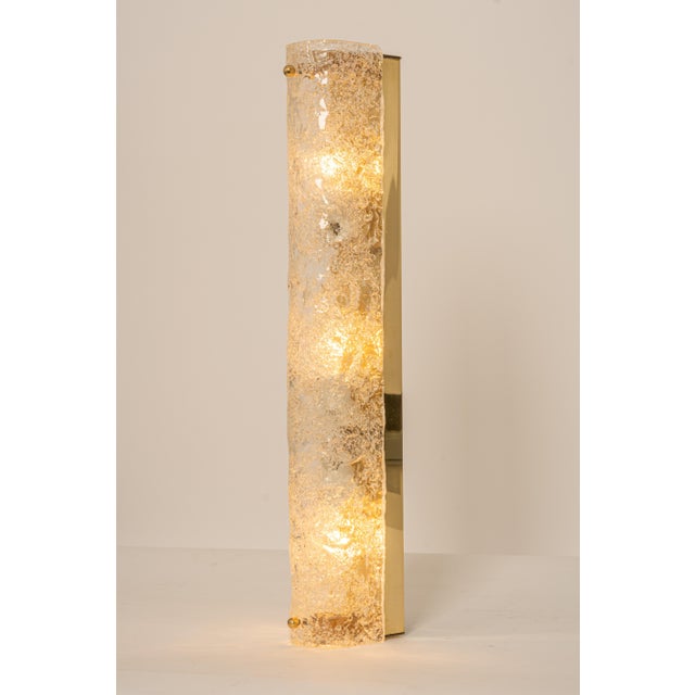 1960s Large Modernist Murano Glass Sconces Wall Light, Germany, 1960s, Set of 2 For Sale - Image 5 of 10