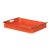 Orange Leather Tray For Sale