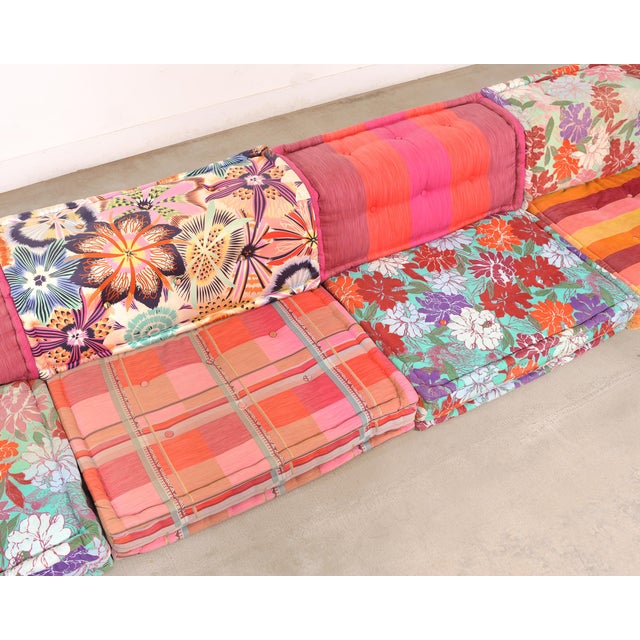 Mah Jong Kenzo Missoni Sectional Sofa by Hans Hopfer for Roche Bobois For Sale - Image 9 of 18