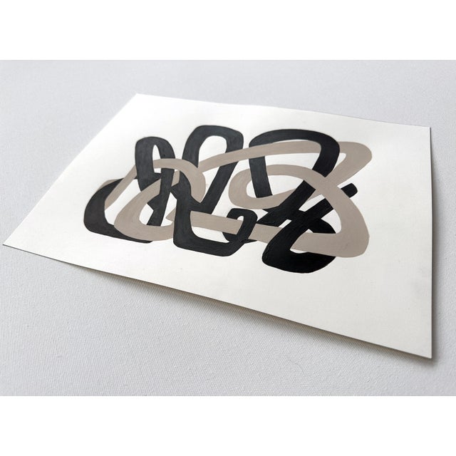 Amanda Andersen, Symbiotic String I, 2024, Acrylic Painting on Paper For Sale - Image 4 of 8