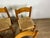 Modern Vintage Oak and Straw Chairs by Charlotte Perriand, 1960s, Set of 6 For Sale - Image 3 of 9