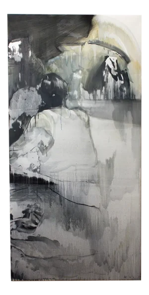 Arnaud Kool, Figurative Expressionist Composition, 2012, Acrylic on Canvas