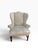 Early 21st Century Ralph Lauren Home Devonshire Suede Wingback Chair For Sale - Image 5 of 17
