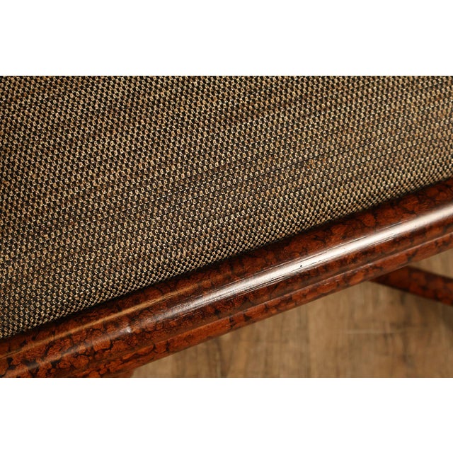 Brown Ficks Reed Set of Four Woven Rattan Dining Chairs For Sale - Image 8 of 18