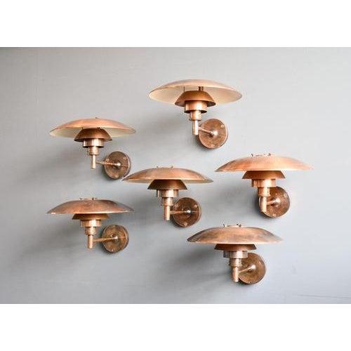 Copper PH4/5 Wall Light by Poul Henningsen for Louis Poulsen, 1970s For Sale - Image 13 of 13