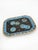 Metal Small Cloisonné Tray with Boxes, China, 19th Century, Set of 3 For Sale - Image 7 of 16