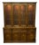 Henredon Vintage Henredon Folio Six Regency Style Walnut China / Display Cabinet For Sale - Image 4 of 12