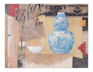 Oil Painting on Linen in the Fresco Manner