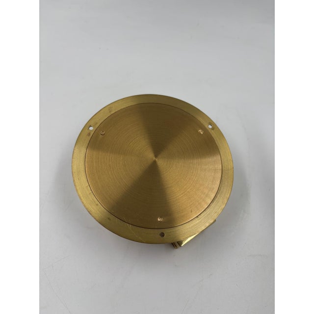 Vintage Brass Ship Barometer, 1950s For Sale - Image 16 of 18