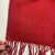 Textile Givenchy Red Solid 100% Wool Scarf For Sale - Image 7 of 9
