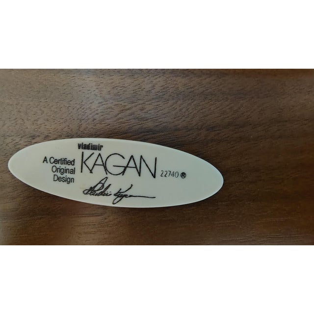 Contemporary A Pair of Vintage Chaises by Vladimir Kagan For Sale - Image 3 of 3