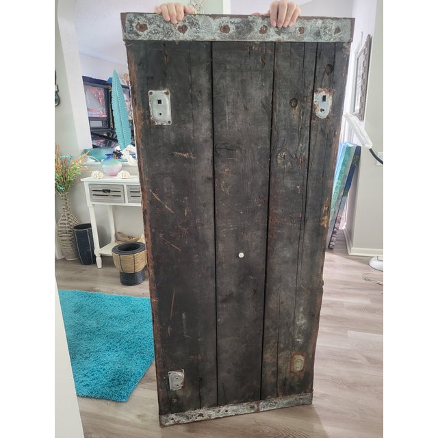 Discover a slice of history with our WWII US Navy U.S.S. Ship Hatch Door, a genuine piece of militaria that makes a...