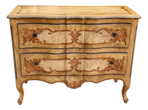 Louis XV French Antique Style 2 Drawer Commode - Hekman Furniture