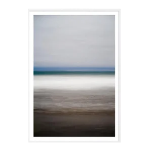 Abstract Framed Ocean Photographic Print