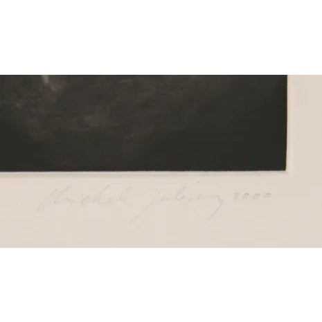 Mezzotint, signed and numbered in pencil, by American artist Michele Zalopany. Artist: Michele Zalopany, American (1955 -...