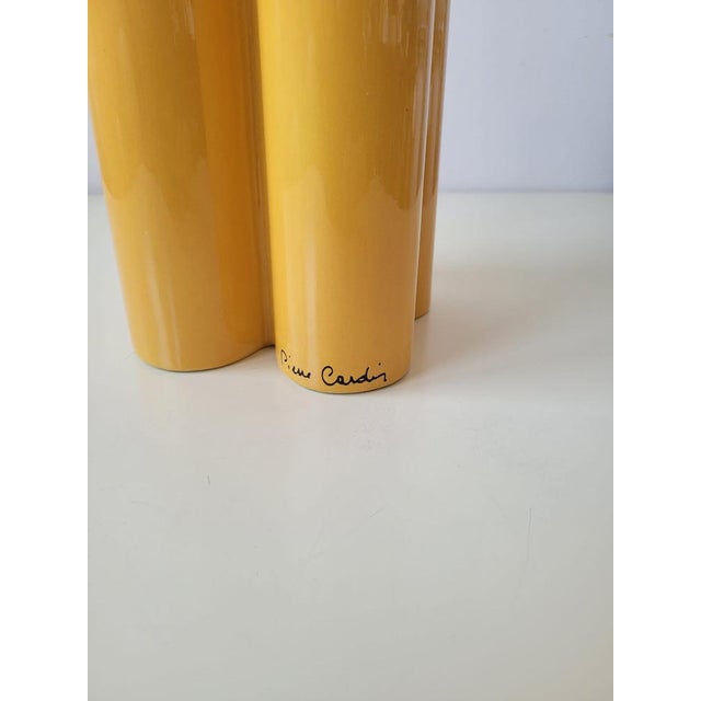 Quadrifoglio Vase by Pierre Cardin, Italy, 1970s For Sale - Image 9 of 11