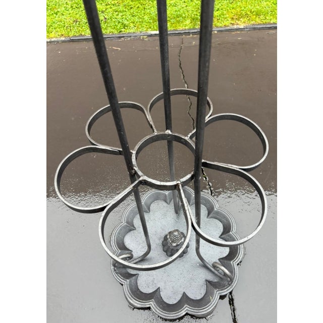 Industrial Bistro Standing Coat Rack, 1900s For Sale - Image 3 of 6