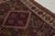Hand-Knotted Antique Persian Qashqai Rug in Red, Black, Blue Geometric Pattern For Sale - Image 4 of 8
