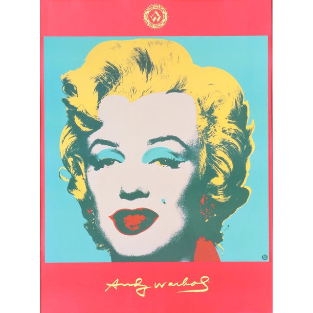 Vintage Poster after Andy Warhol (American, 1928 – 1987), featuring "Marilyn", 1967, one from a portfolio of ten screen...