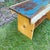 Handcrafted Primitive Pine Wood Bench Made by Local Folk Artist With Antique Wood For Sale In Sacramento - Image 6 of 8
