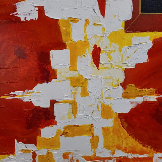 Cécile Genon Sorel, African Sun, 2007, Oil on Canvas For Sale - Image 6 of 18