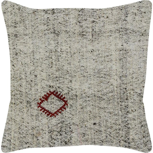 Traditional 1960s Turkish Rag Pillow For Sale - Image 3 of 3