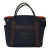 Bleu Navy Feu Canvas The Grooming Bag For Sale