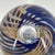 Murano E&r Golden Crown Art Glass 3 1/8 Inch Paperweight (Vintage 1980s) Italy For Sale - Image 13 of 18