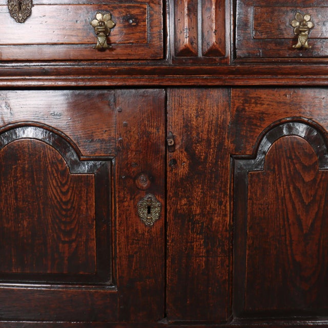 English Oak Dresser Base For Sale - Image 5 of 13
