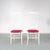 Red Set of Chairs from Chiavari, 1960s For Sale - Image 8 of 9