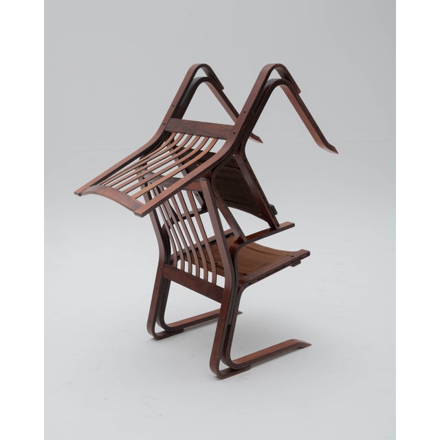 Mid-Century Scandinavian Armchairs, 1970s, Set of 2 For Sale - Image 4 of 8