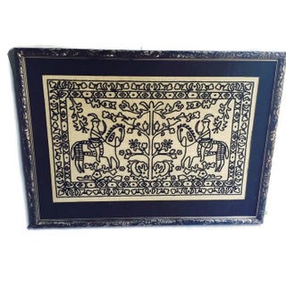 Vintage Embroidery Uzbekistan Wall Hanging Suzani For Sale