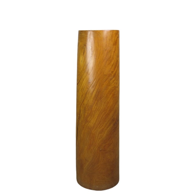 Molave Wood Pedestal Post 34" Tall For Sale In Greensboro - Image 6 of 6