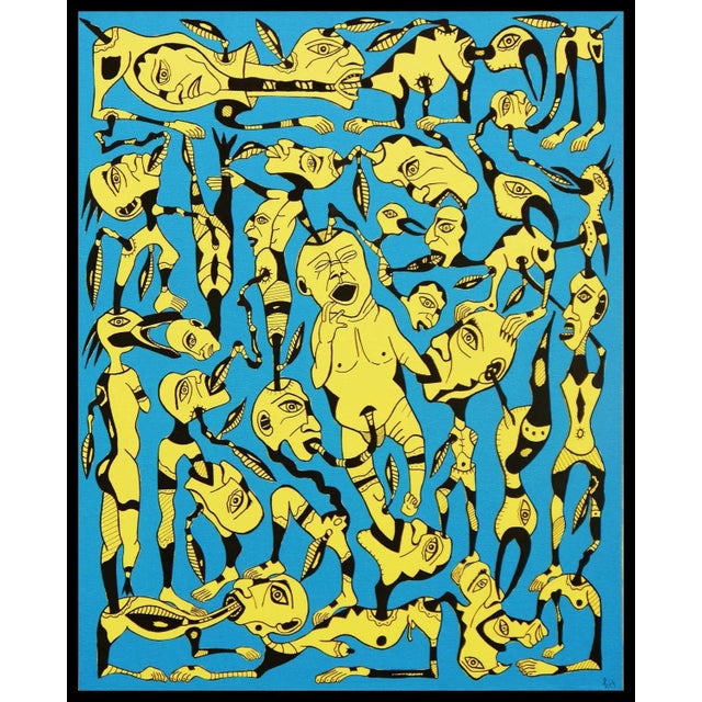 Born in 1959 in Sailly-Lez-Lannoy (59), KEJ lives and works in Paris since 1996. KEJ appears in the Singular Art Bible...