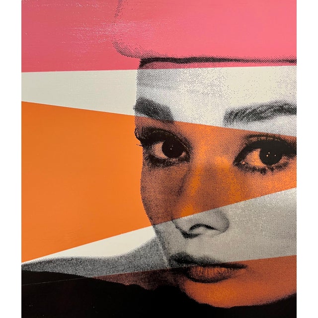 Contemporary Peter Tunney, Pop Art Peter Tunney Hand Pulled Silkscreen with Hand Coloring Painting Brando, 2015 For Sale - Image 3 of 6