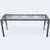 Modern Vintage Chrome and Glass Milo Baughman Style/Chinese Chippendale Style Console Table For Sale - Image 3 of 6