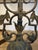 1990s Forged Iron Table Lamp in Antique Finish For Sale - Image 5 of 10