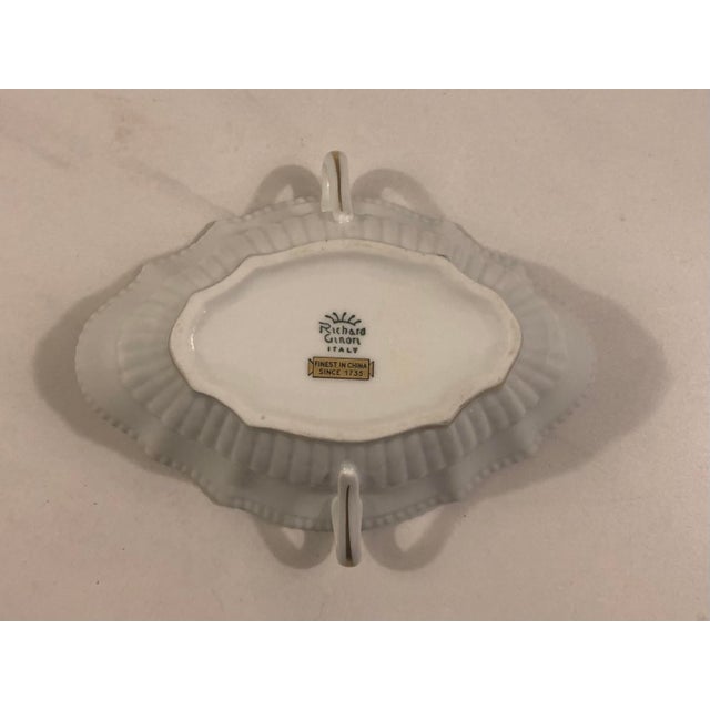 1940s 1940s Italian Richard Ginori Blue and White Savona Sauce Boat For Sale - Image 5 of 10