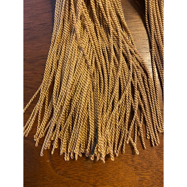 Japanese 1960s Japanese Marble Scroll Weights With Silk Tassels For Sale - Image 3 of 3