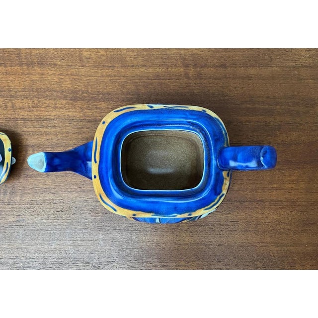 Vintage Handcrafted Ceramic Teapot from Carlton Ware, England For Sale - Image 13 of 18