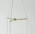 Metal Brass Ceiling Lamp by Hans Agne Jakobsson For Sale - Image 7 of 9