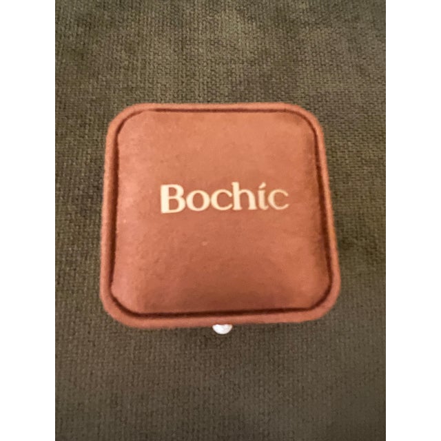 Metal Vintage Christian Dior Gold Plate & Onyx Cufflinks "Circa 1980" In Bochic Case For Sale - Image 7 of 18