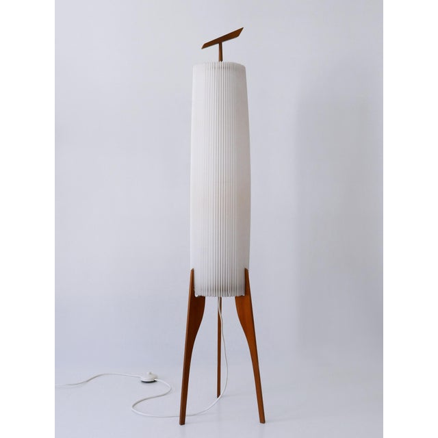 1960s Mid-Century Modern Scandinavian 2-Flamed Floor Lamp, 1960s For Sale - Image 5 of 18