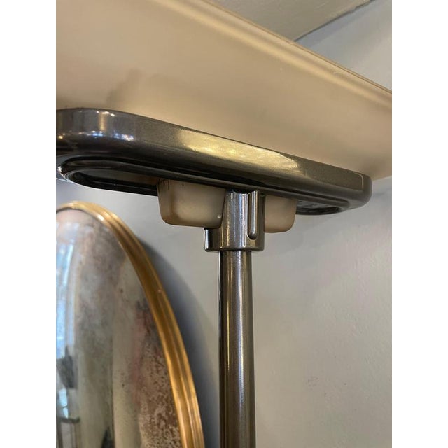 Vintage Italian Iron Floor Lamp, 1970s For Sale - Image 6 of 9