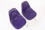 Purple Vintage Mid Century Purple DSX Side Chairs by Eames for Herman Miller For Sale - Image 8 of 14