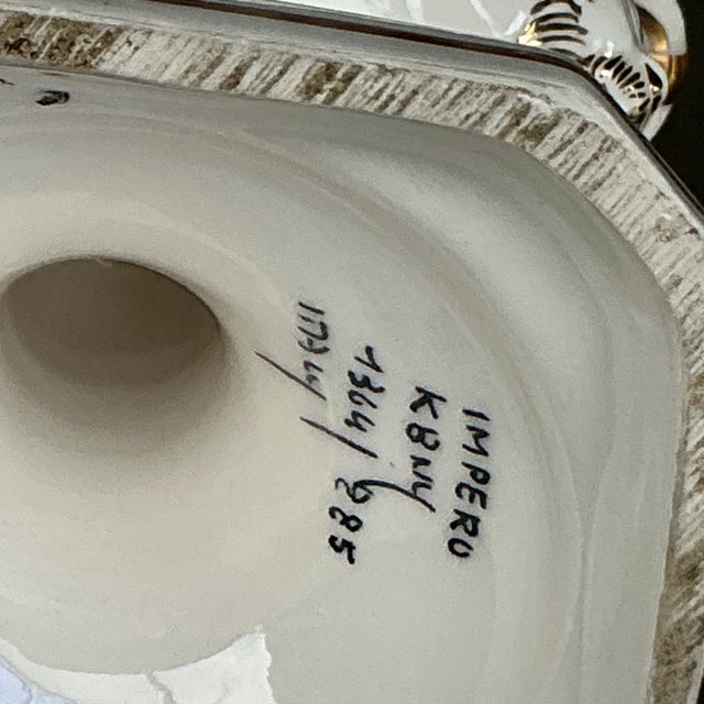 Italian Vintage Italian Impero Crater Vases - a Pair For Sale - Image 3 of 7